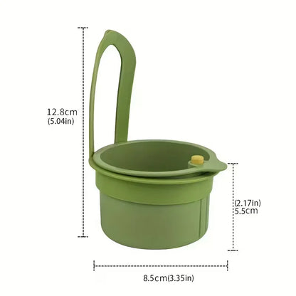 Press-Type Drain Basket: