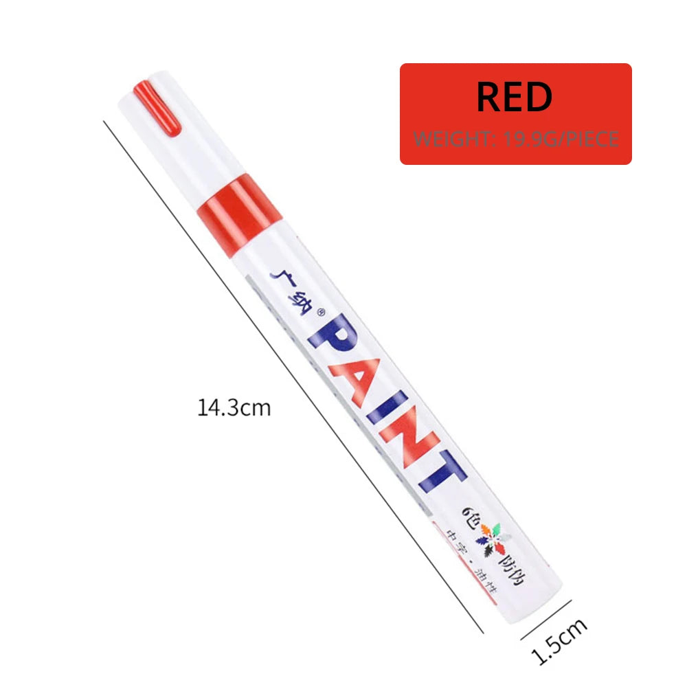 Tire Lettering Paint Pen – Waterproof & Permanent