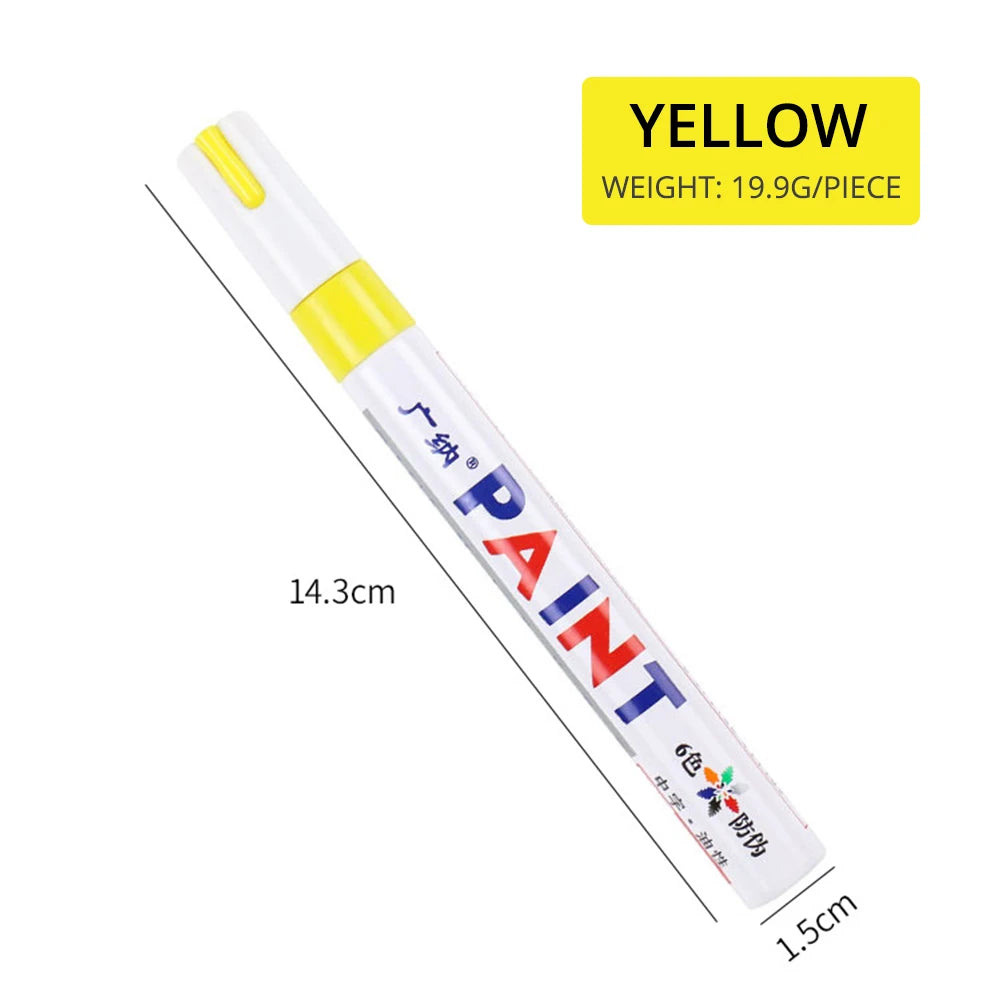 Tire Lettering Paint Pen – Waterproof & Permanent