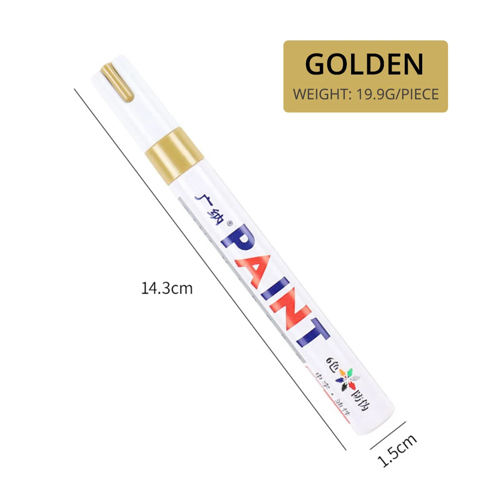 Tire Lettering Paint Pen – Waterproof & Permanent