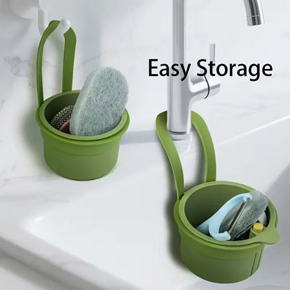 Press-Type Drain Basket: