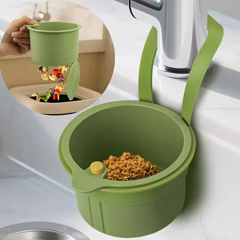 Press-Type Drain Basket: