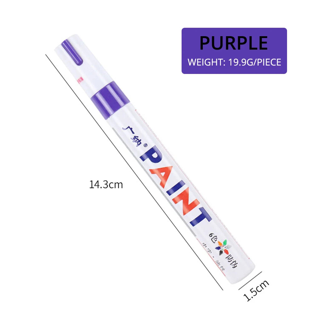 Tire Lettering Paint Pen – Waterproof & Permanent